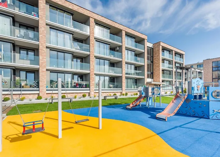 Apartament Złota Perła z parkingiem 16 E Perłowa Przystań - Holiday City